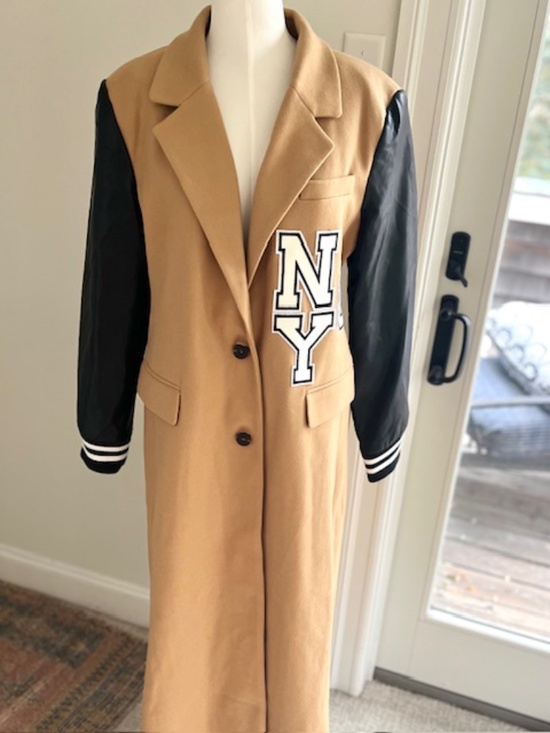 Akira BrentwoodVarsity Trench Coat NWT - Picture 6 of 9